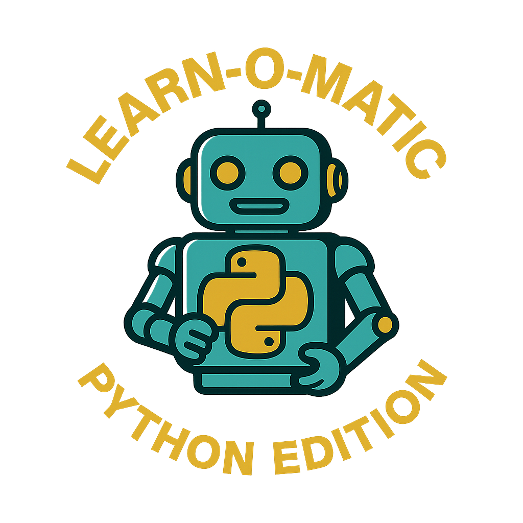 Learn-O-Matic Python Edition
